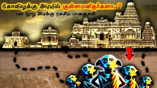 பல நூறு அடிக்கு கீழே இருப்பது என்ன.  கோவிலுக்கடியில் மர்ம நகரம். | kailasa temple mystery in tamil