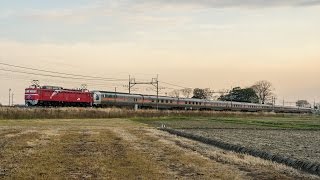 【JR東日本】春のカシオペア紀行盛岡行き EF81 97+E26系12B @ヒガハス