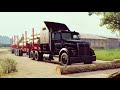Cars vs Speed Bumps #6 - Logs on the road | BeamNG Drive | Truck &Too