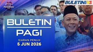 DUN Negeri Sembilan Bubar Hari Ini, Beri Laluan PRN Ke-16 | Buletin Pagi, 5 Jun 2026