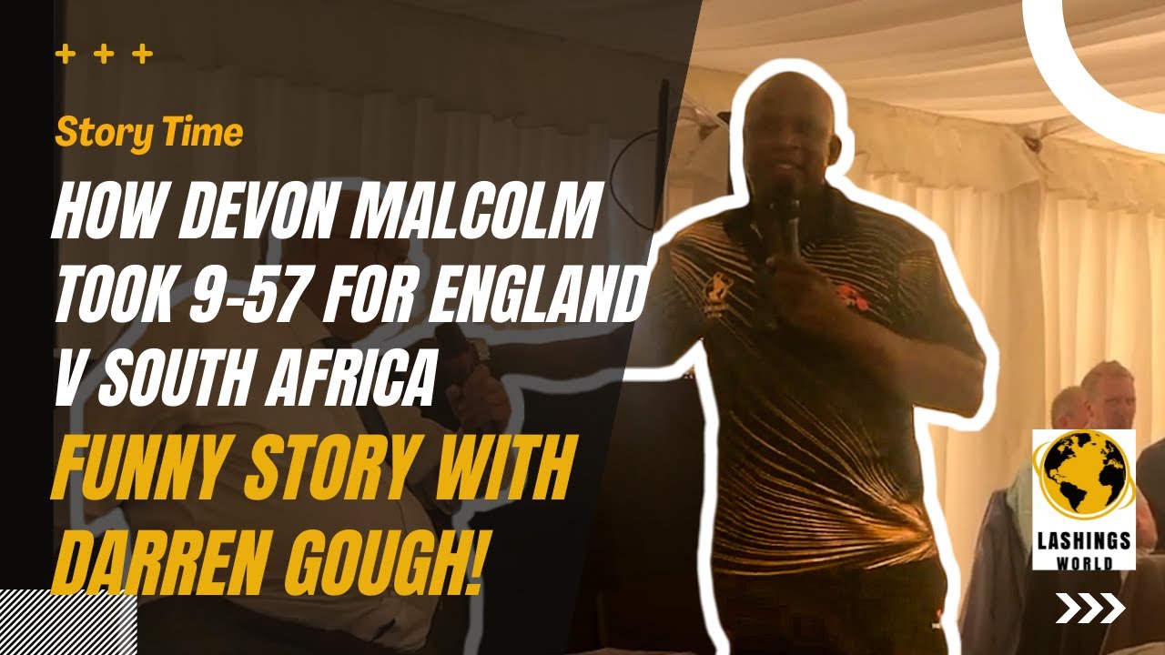 Devon Malcolm on his 9-57 for England vs South Africa in 1994!