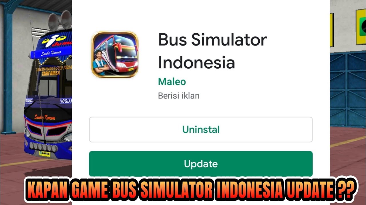 Kapan Bussid Update ?? YouTube