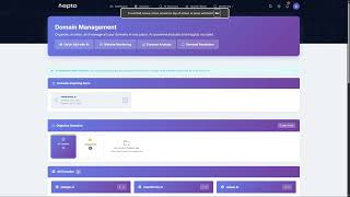 Smart Domain Insights | AI Domain Monitoring by Aepto