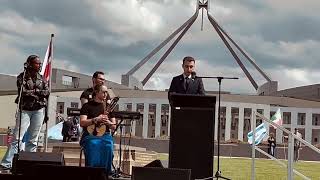7 October 2024 - Never Again Is Now Rally at Canberra