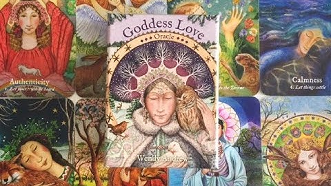 Goddess Love Oracle....UNBOXING..FLIP THROUGH..NO TALKING