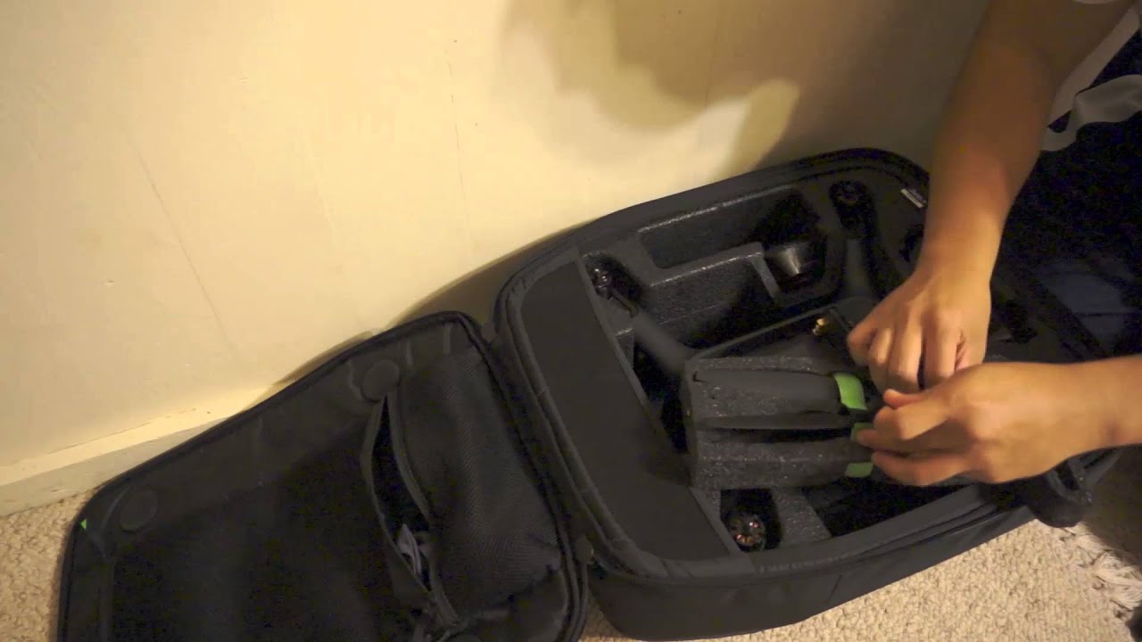 Preview 3DR Solo Backpack Review and Packing YouTube