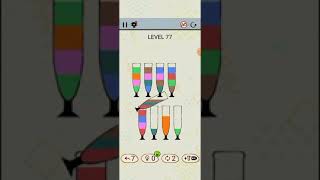 sortpuz Level 77 water color puzzle game 2022