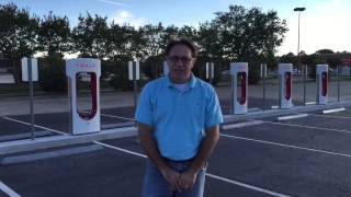 Tesla Supercharger In Mobile, Alabama Day 1
