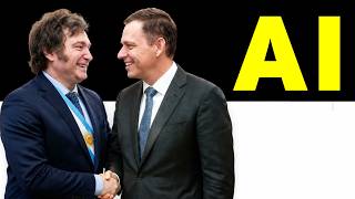 Peter Thiel & Javier Milei - Secret AI Power Move