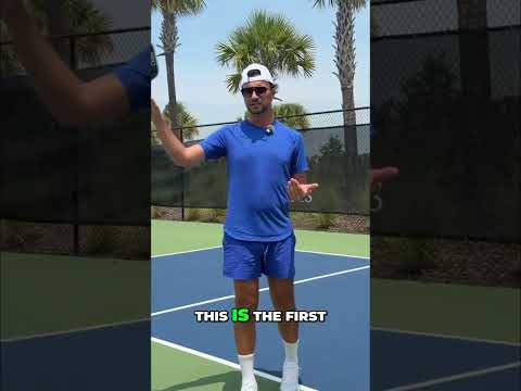 The difference of speed #pickleball #pickleballtips