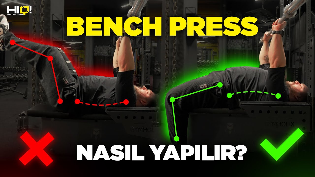 Bench Press Nasıl Yapılır? @Makine Talha I HIQ Nutrition