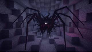 I added HUGE spiders to a Psychological Horror Modpack...