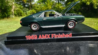 69 AMX die-cast Model Project  finished 