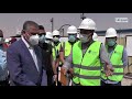 محافظ سوهاج يتفقد مشروع استكمال البنية الأساسية بمنطقة غرب طهطا الصناعية 