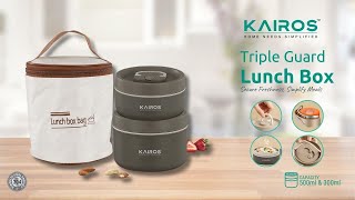 Kairos Triple Guard Lunch Box