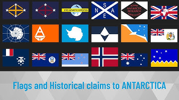 Flags and Historical claims to Antarctica