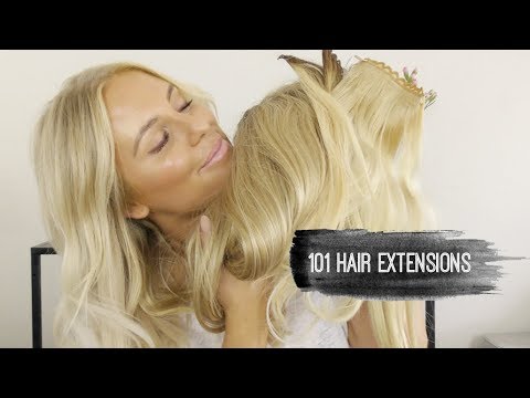 101 HAIR EXTENSIONS │ BALMAIN HAIR COUTURE - YouTube