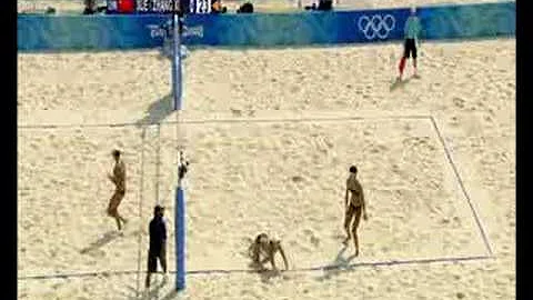 China vs China - Women's Beach Volleyball - Beijing 2008 Summer Olympic Games - DayDayNews