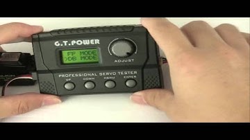 RC Parts and Upgrades - G.T.POWER Professional Servo Tester @ AsiaTees.com