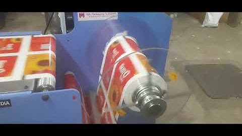 Rewinding Machine For  Batch Printing