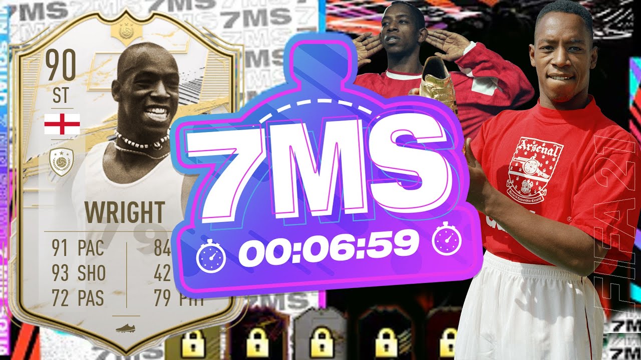MOMENTS IAN WRIGHT - 7 MINUTE SQUAD BUILDER @Jack54HD   FIFA 21 ULTIMATE TEAM 7MS