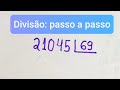 📚Divisão: passo a passo. Aprenda de uma vez por todas!📚 #divisão #matematica #aula