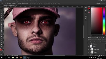 Vampire Face In Photoshop | Abhi Spark | Photoshop Tutorial