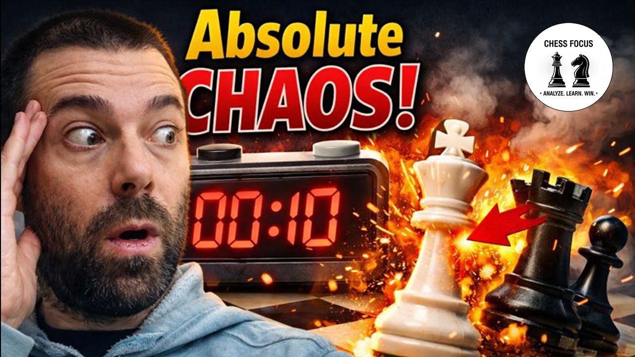 Blitz Chess | 10 Seconds Left… and Everything Collapses
