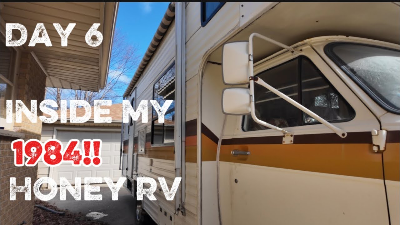 Day 6 | Touring My 1984 Honey Chevy RV | Vintage Motorhome Walkthrough
