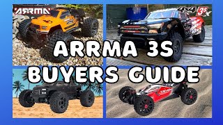 Arrma 3s Review and Comparison. Buyers Guide, Granite, Big Rock, Senton, Typhon, Vorteks.