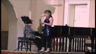 Video thumbnail of "Yackety Sax by Boots Randolph played by Mikaela Mepham"