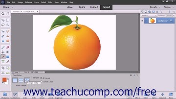 Photoshop Elements 2018 Tutorial Selecting Colors with the Color Picker Tool Adobe Training