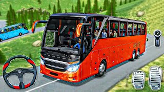 Modern Coach Bus Simulator 3D - Real Offroad and City Bus Driving - Android GamePlay screenshot 3