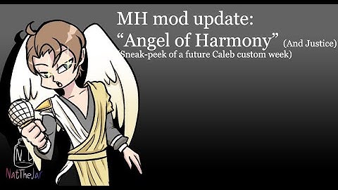 FNF mod W.I.P. Showcase: Angel Of Harmony And Justice, Custom song sneak peek (info in desc.)