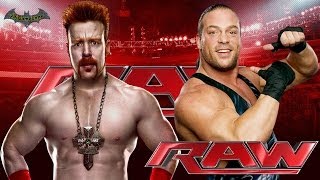 WWE Raw Sheamus Vs Rob Van Dam