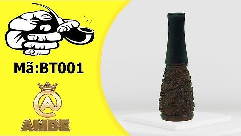 Tẩu bắt top xì gà 4 size trong 1 hình rồng ấn tượng BT001