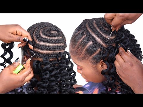 She Asked for 2-in-1 Crochet Braid Hairstyle / A Must Try for all Beginners  