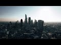 London sunrise 4k drone footage