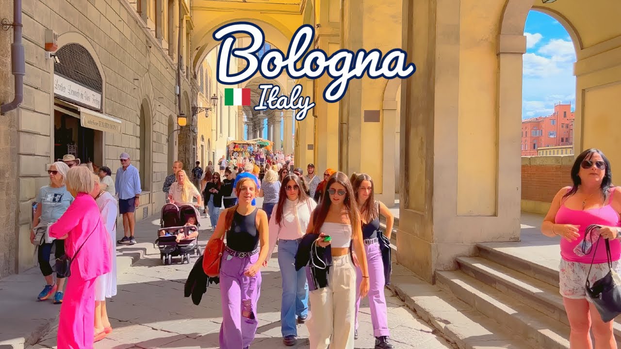 Bologna, Italy | Tour Thành Phố Đi Bộ 4K | 27 thg 12, 2023