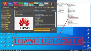 Install Huawei USB COM 1.0