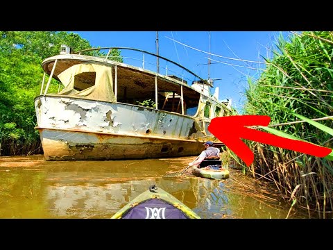 Their Dog Took Them To An Abandoned Boat Which Hid The Impossible Underneath