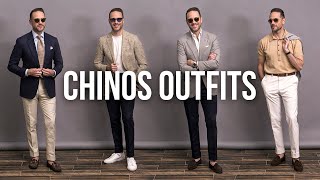 How To Wear Chinos | 6 Ways To Wear Chinos for Men | Summer Outfit Ideas