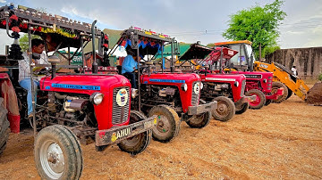 JCB 3dx Eco Machine New Mahindra Eicher Swaraj Tractor Stuck in Compost Over Loading Trolley Jcb