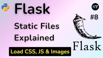 Flask Static Files Explained: Load CSS, JS & Images in Your App | Complete Flask Templating Guide