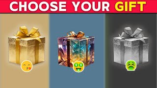 Choose Your Gift! 🎁 Gold, Diamond or Silver 🌟💎🤍Now Quiz