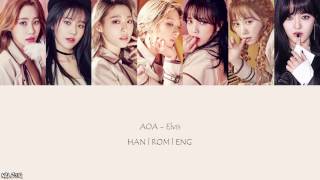 AOA - Elvis (Color Coded Lyrics) [Han/Eng/Rom]