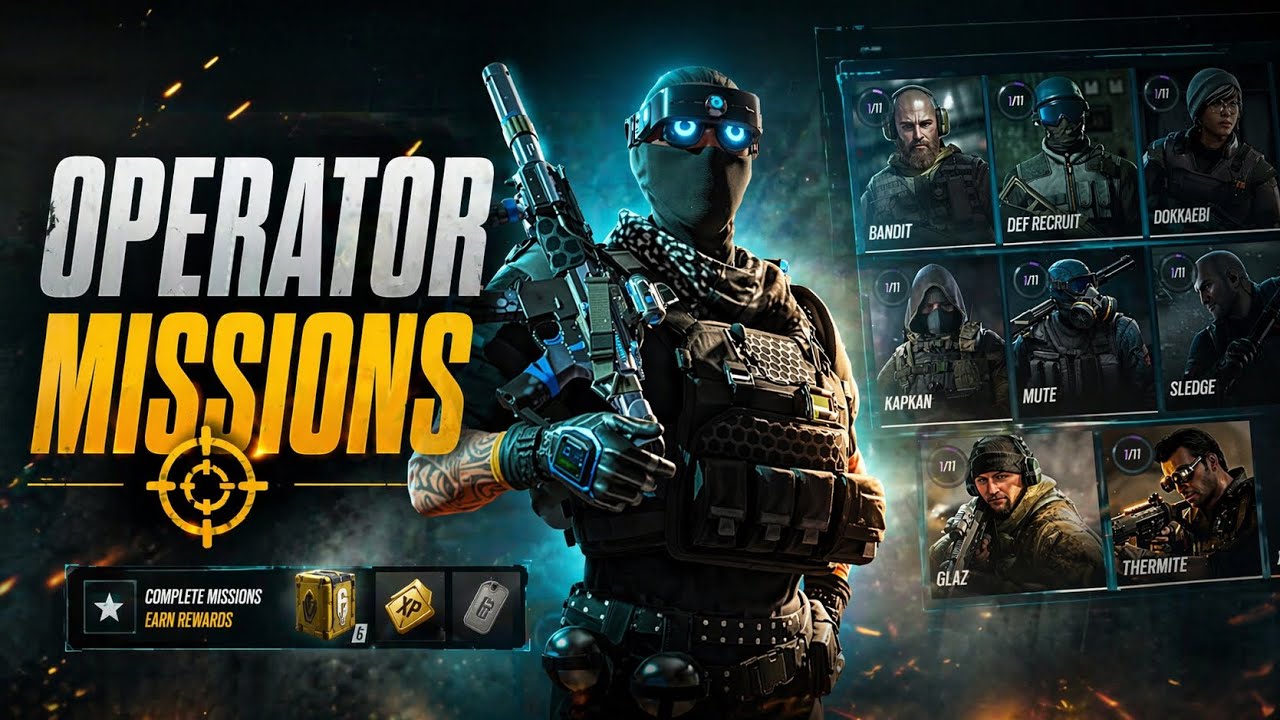 R6 Mobile Operator Missions 🎯 Complete Challenge Series #Shorts - YouTube
