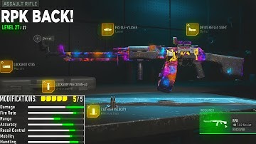 NEW #1 RPK Build in MW2 😍 (Best RPK Build &Tuning)