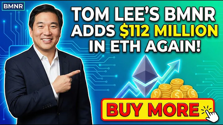 Tom Lee’s BMNR Adds $112M in ETH - "Ethereum Has Already Bottomed"