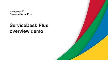 ServiceDesk Plus overview demo